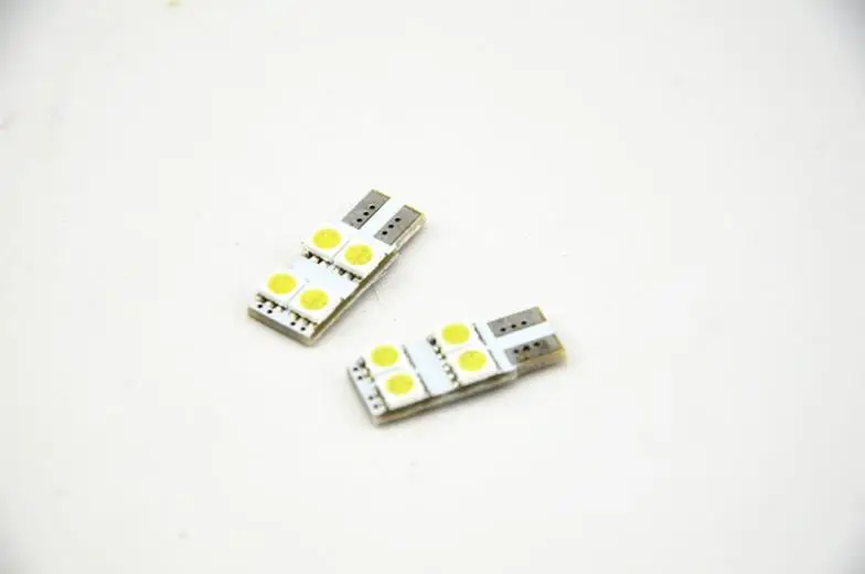 Бесплатная доставка 2x T10 5050 4 SMD СВЕТОДИОДНЫЙ Автомобильный светильник лампы для