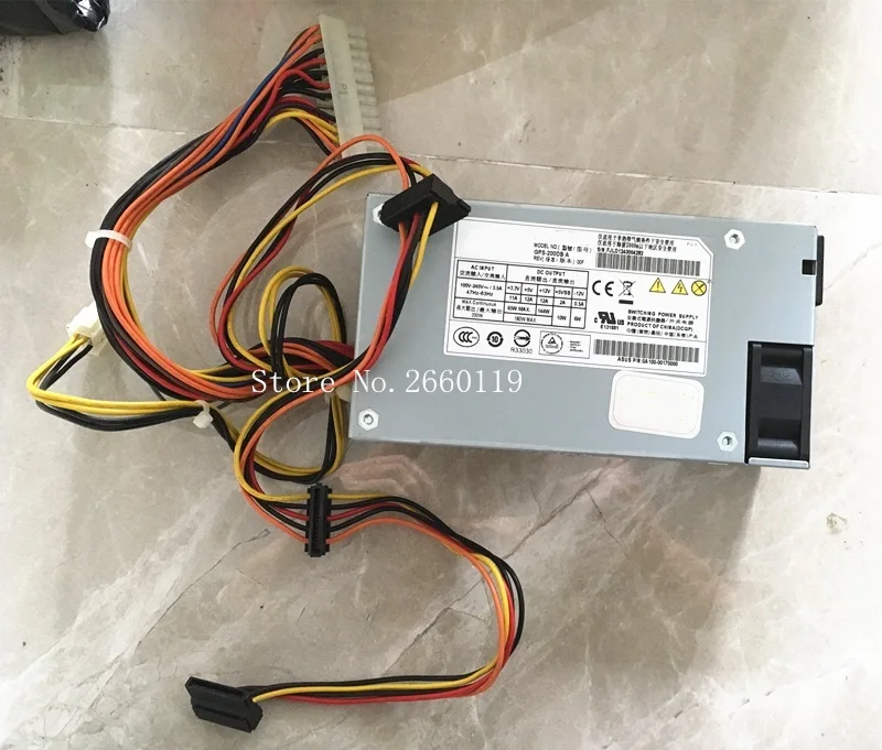 Блок питания для GPS 200DB A 1U 200W полностью протестирован|Блоки компьютеров| |