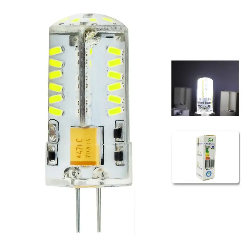 1 шт./лот 2015 Cree горячая Распродажа 57LED lamp G4 corn Bulb AC DC12V 8W SMD 3014 LED light 360 degree Beam Angle spotlight