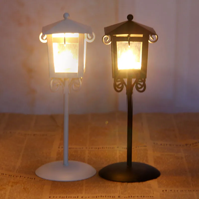 Новый ручной металлический подсвечник Винтаж домашний декоративный столик пол