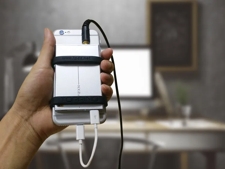 Topping NX2S ультра тонкий HIFI DAC портативный усилитель для наушников LMH6643+ OPA1652 9 мм ультра тонкий усилитель