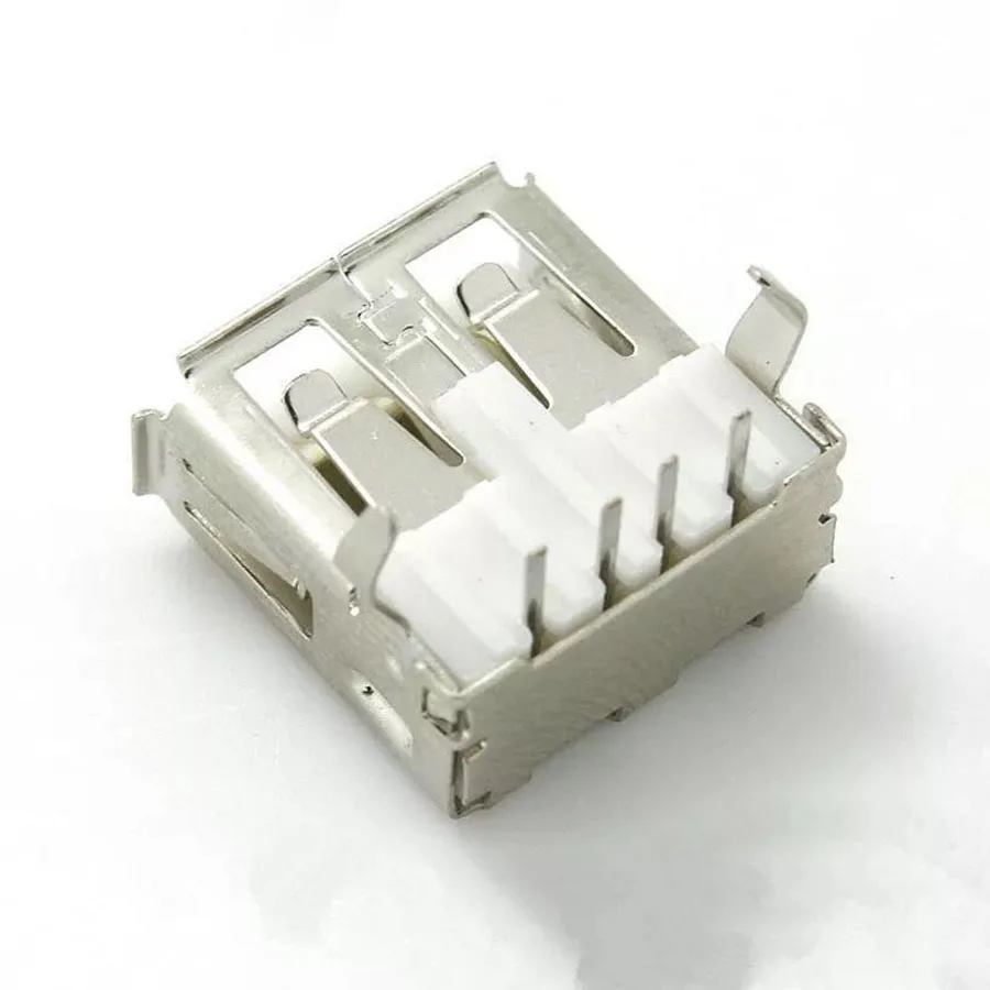 EClyxun 2/5/10 шт. USB 3. 0 4 контактный гнездовой разъем типа A 2 фута 90 градусов передача