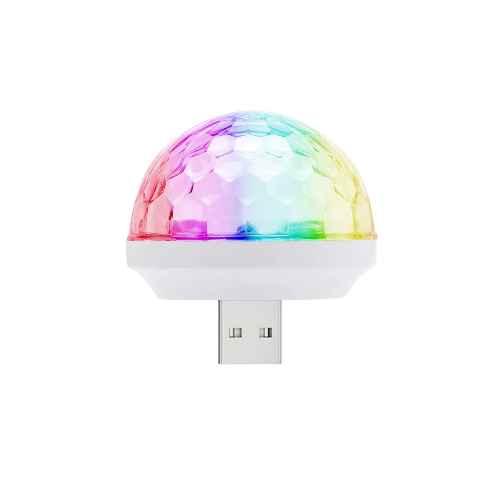 Оригинальный мини USB вечерние светильник s диско шар профессиональный микрофон