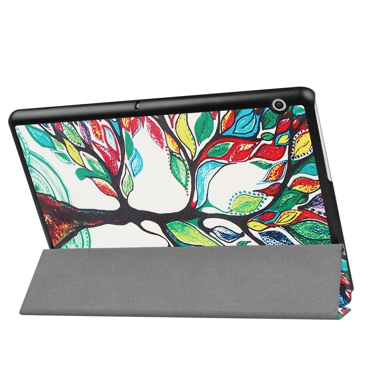 Кожаный чехол-подставка для huawei MediaPad T3 10 9,6 ''с откидной крышкой для huawei Honor Play Pad 2 9,6, чехол для планшета с принтом Fundas+ Flim Pen