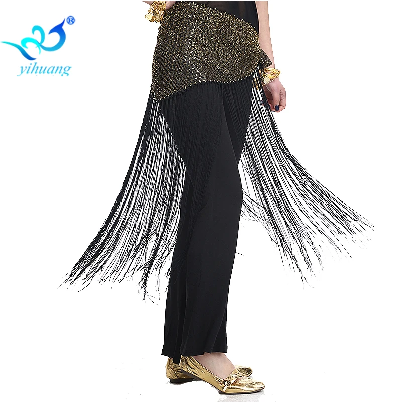 

Free Shipping Belly Dancing Costume Women Halloween Bollywood Performance Wear Sequined Festival Hip Skirt Wrap Hip Scarves
