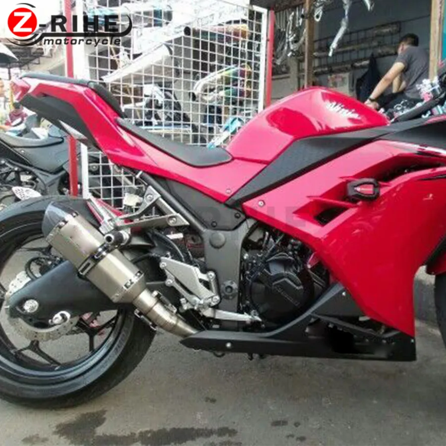 for z800 36-51mm universal Motorcycle Exhaust pipe muffler For Yamaha FZ6 FAZER 2004-2010 FZ6R 2009-2011 FZ8 2011-2013 FZ1 | Автомобили и