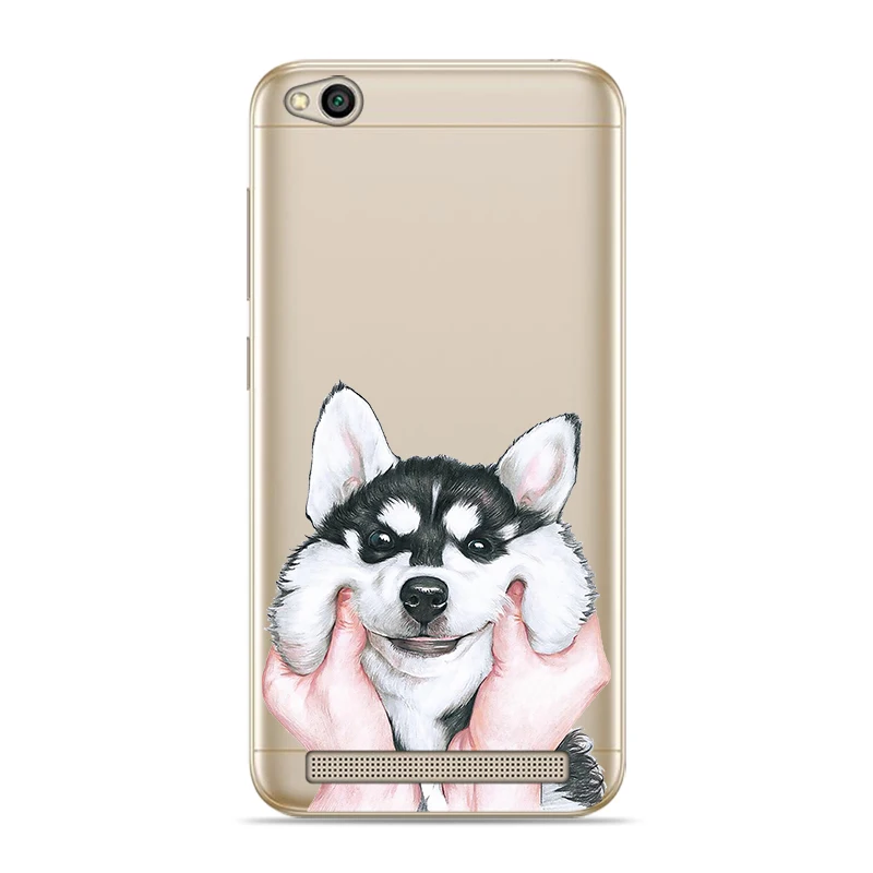 Tfshining TPU 5.0&quot For Xiaomi Redmi 5A Case Silicone Phone Painting Back Protective for Xiomi Capa |