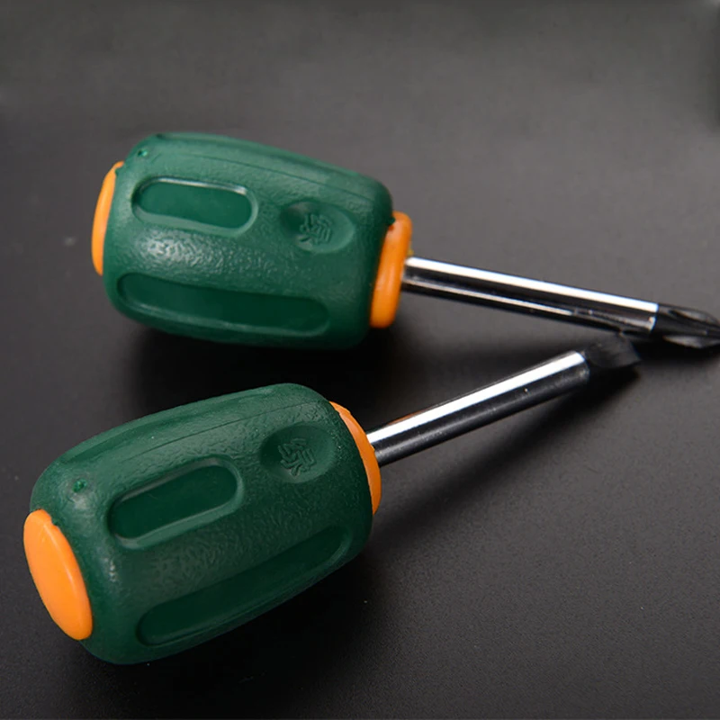 

2pcs/set 6*50mm Phillips and Slotted Mini Screwdriver Set CR-V Magnetic Screw Driver Multi-function Screw-driving Tools