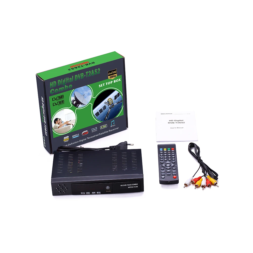 Vmade DVB T2 S2 8902 наземный спутниковый ресивер Цифровое ТВ высокой четкости тюнер