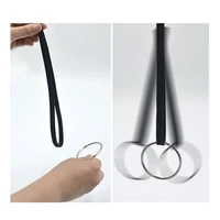 ring and loop magic tricks ring and rope magic props hoop rope escape close up street stage magic toys e3027