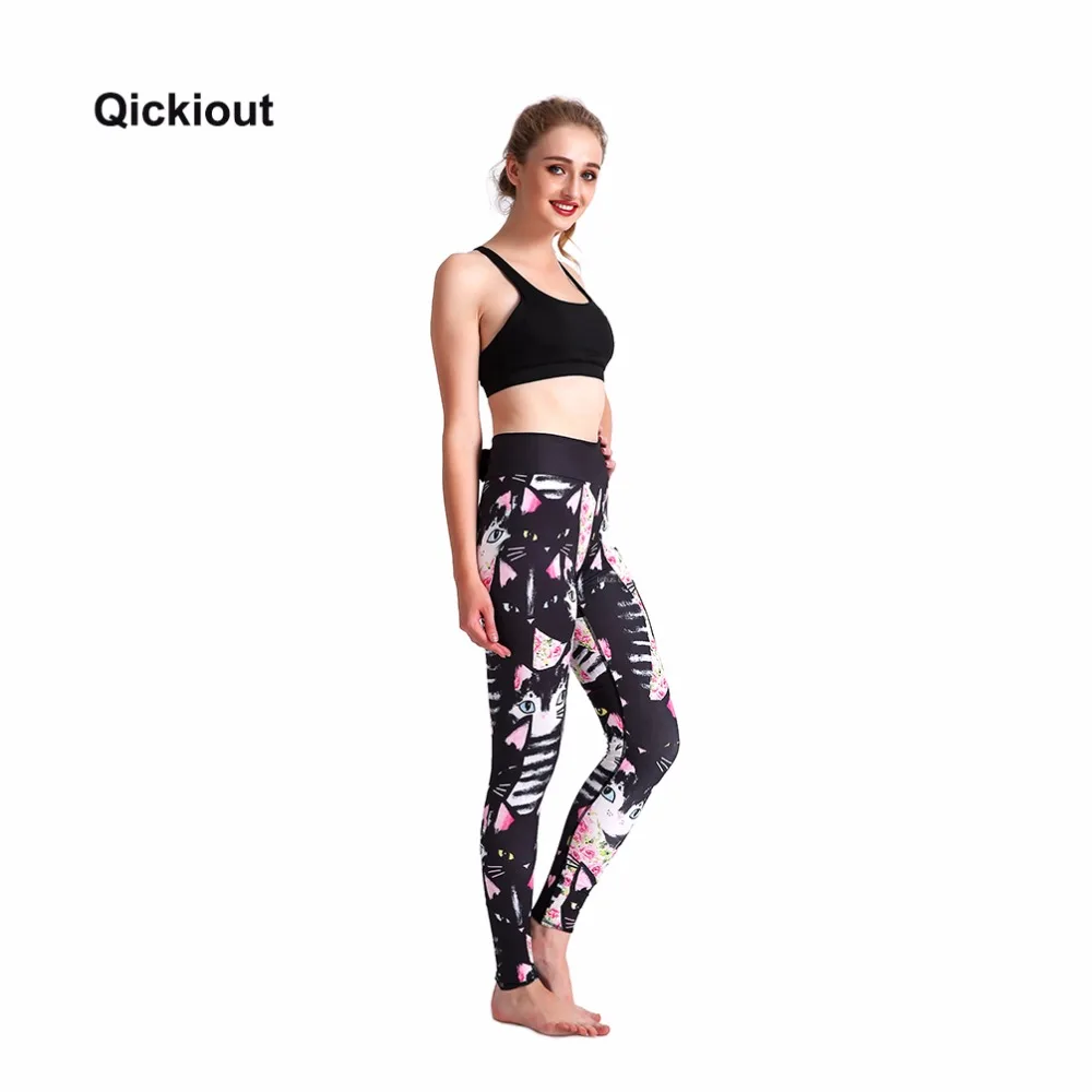 Qickitout 2018 новые стильные женские леггинсы с бантом сексуальные милые черные брюки