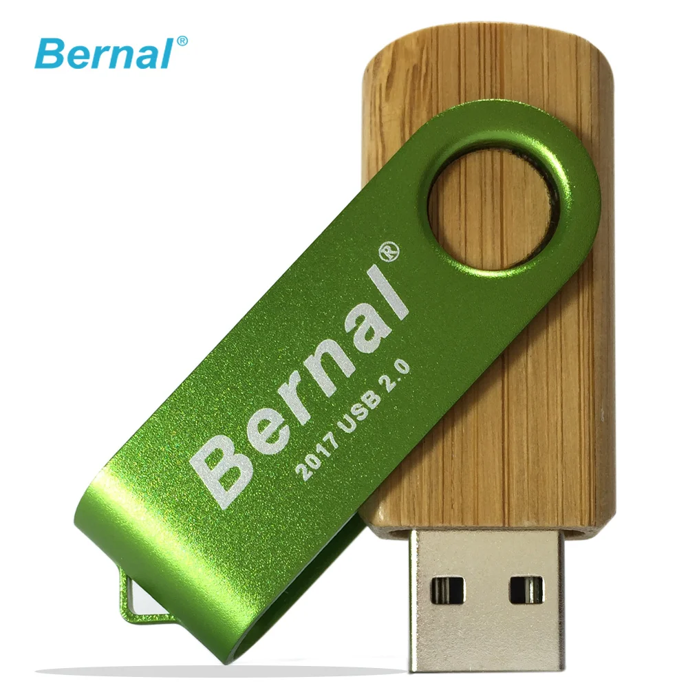 2017 Bernal хит продаж WOODER поворотный usb флеш накопитель 64 Гб Флешка высокоскоростной