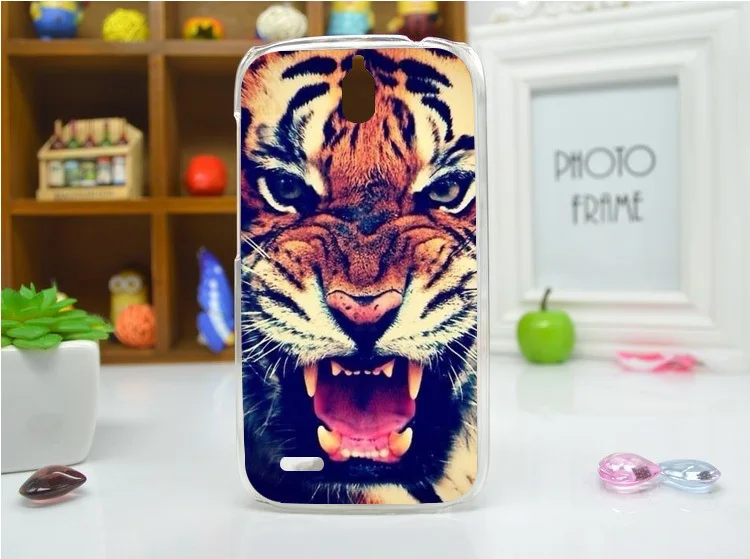 Новое поступление крутой чехол с рисунком для Huawei Ascend G610 G610S тигр Лев медведь