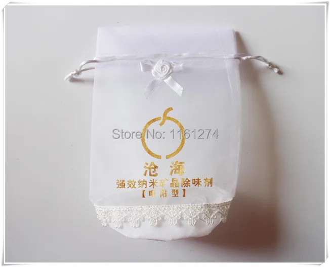 

Organza costom Logo Organza Gift pouch Jewellry Package Pouch wedding gift bag