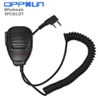 Портативный радиодинамик, микрофон PTT Baofeng, 5 шт., для Vhf Uhf, двухдиапазонный мобильный радиоприемник UV5R UV3R, детали для BF-888S