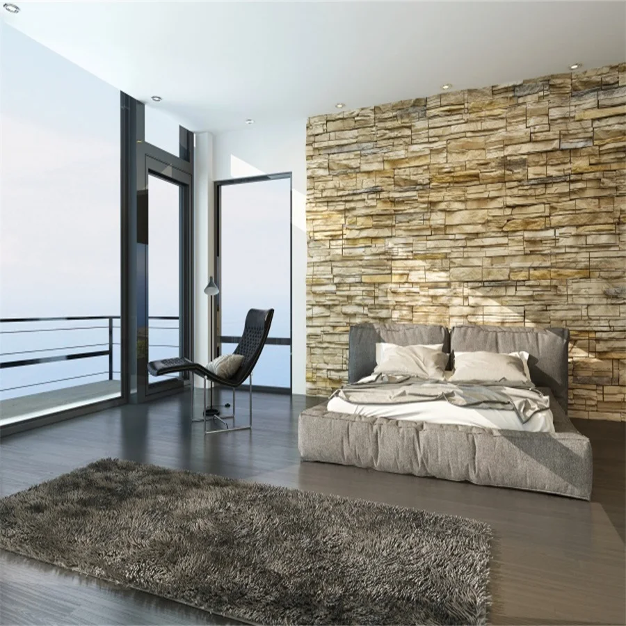 

Laeacco Seaside French Window Bedroom Interior Scenic Photography Backgrounds Customized Photographic Backdrops For Photo Studio