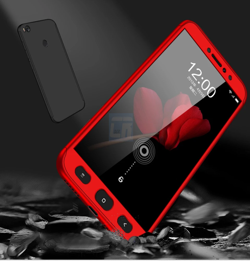 360 градусов Полная защита противоударный жесткий чехол для Xiaomi 8 6X чехол Redmi 5 Plus 6 6A 6 Pro Note 5A Prime S2 чехол s оболочка Coque