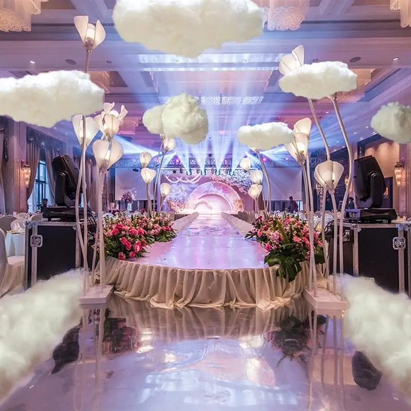 Палатки Decor северных Стиль Cloud капли дождя гирлянды комната ребенка настенные