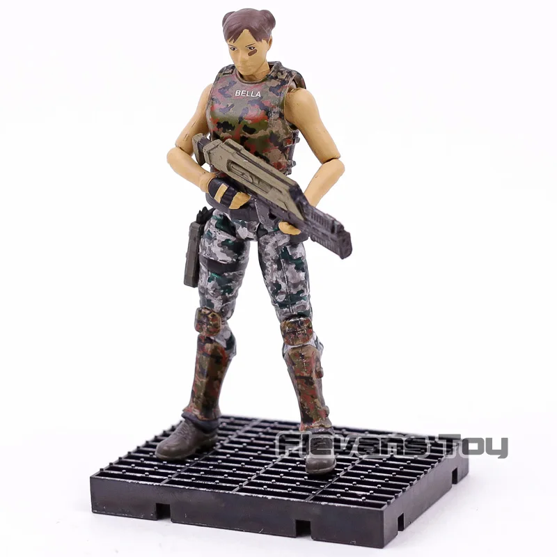 HIYA TOYS Aliens Colonial Marines Cruz Bella Redding Xenomorph Raven Crusher 1:18 ПВХ фигурка игрушки