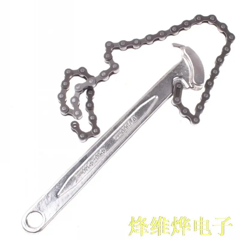 

9 inch chain wrench chain clamp chain - type engine oil filter pipe pliers