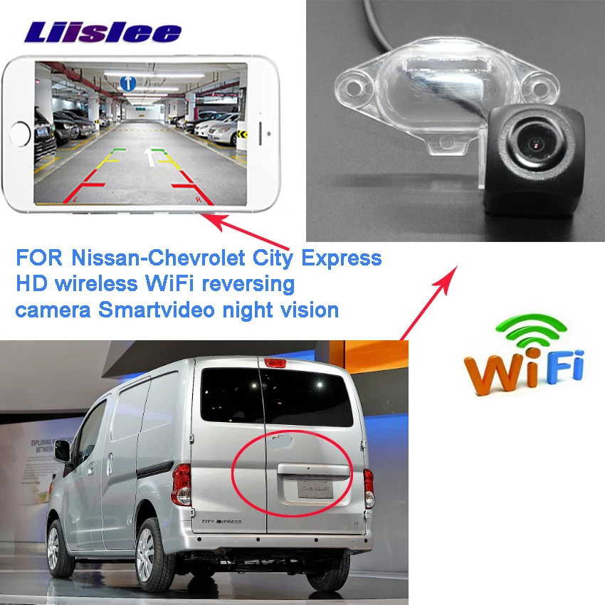 LiisLee Новая беспроводная камера заднего вида для Ashok Leyland Stile парковка Nissan Evalia NV200