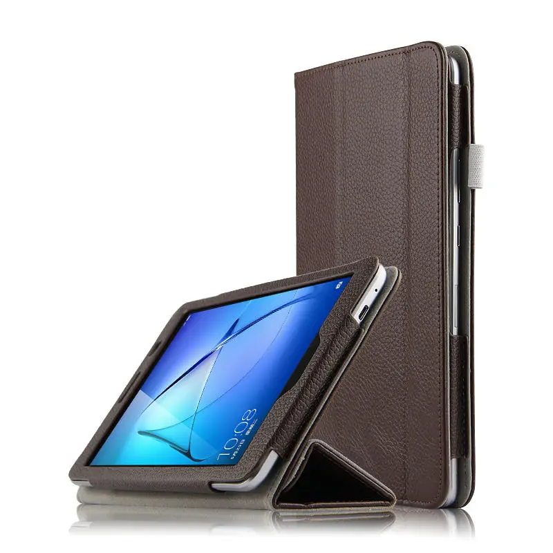 Чехол Обложка из воловьей кожи для Huawei MediaPad T3 чехол Honor Play Tablet 2 8 защитный