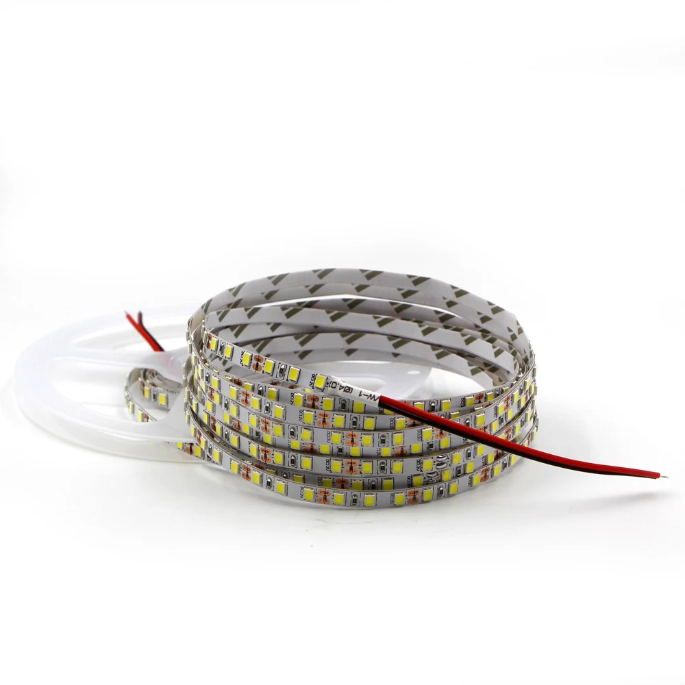 Supber яркая светодиодная лента 2835 SMD 5 мм узкая ширина CRI&gt 90 120 светодиодов/м м 300