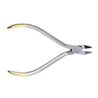1 piece dental flat pliers stainless steel material dentist orthodontic forceps distal cutter pliers handpiece laboratory tools