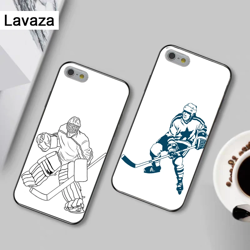 T hockey sport Силиконовый чехол для iPhone 5 5S 6 6S Plus 7 8 11 Pro X XS Max XR|Бамперы| |