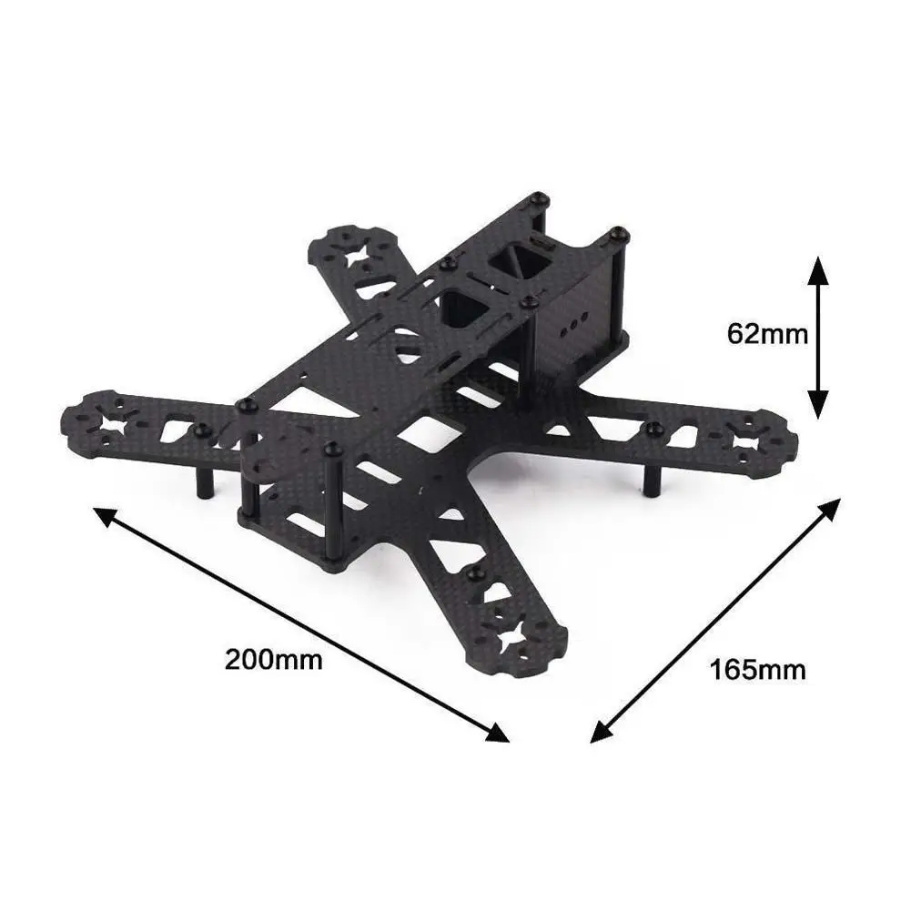 210 Диагональ колесная база полностью из углеродного волокна авиационный рамкой