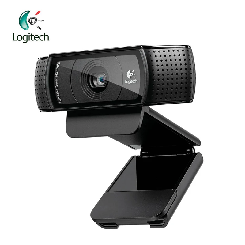 Веб-камера Logitech Pro C920 HD 1280P видеозапись 15 миллионов пикселей CMOS 30 кадров в секунду