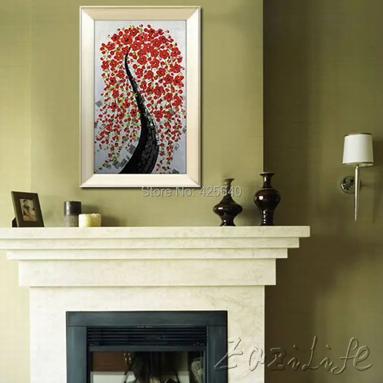 Картина маслом на холсте настенные картины для входа в путь холст стены