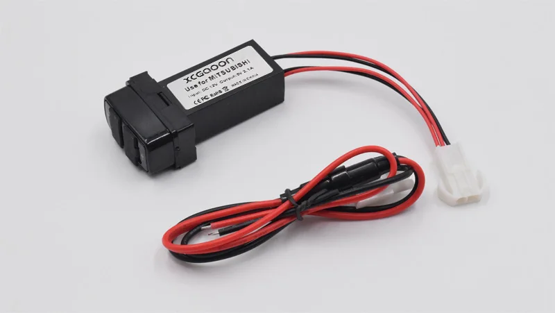 XCGaoon Специальный 5 в 2.1A 2 USB интерфейс разъем автомобильное зарядное устройство для MITSUBISHI, DC-DC Преобразователь мощности