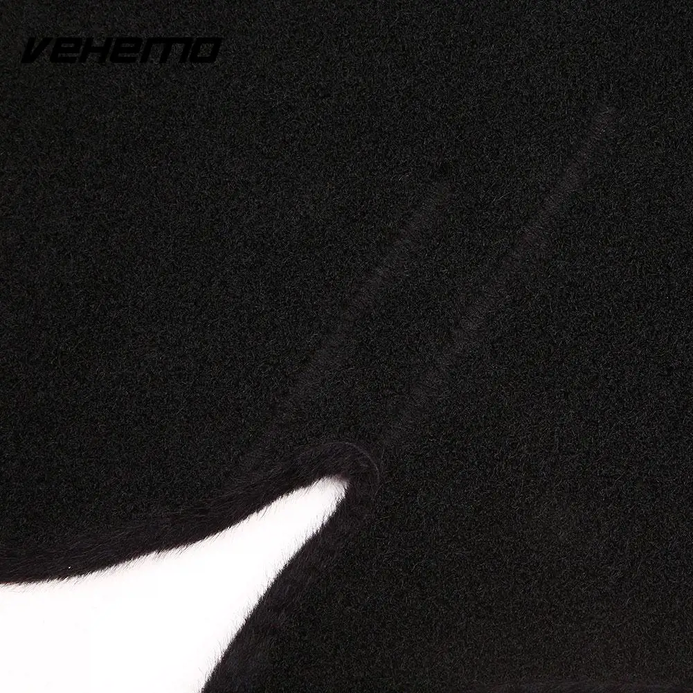 Vehemo Silicone Slip Felt Fabric Sun Cover Pad Dash Mat Dashboard Black Auto Interior | Автомобили и мотоциклы