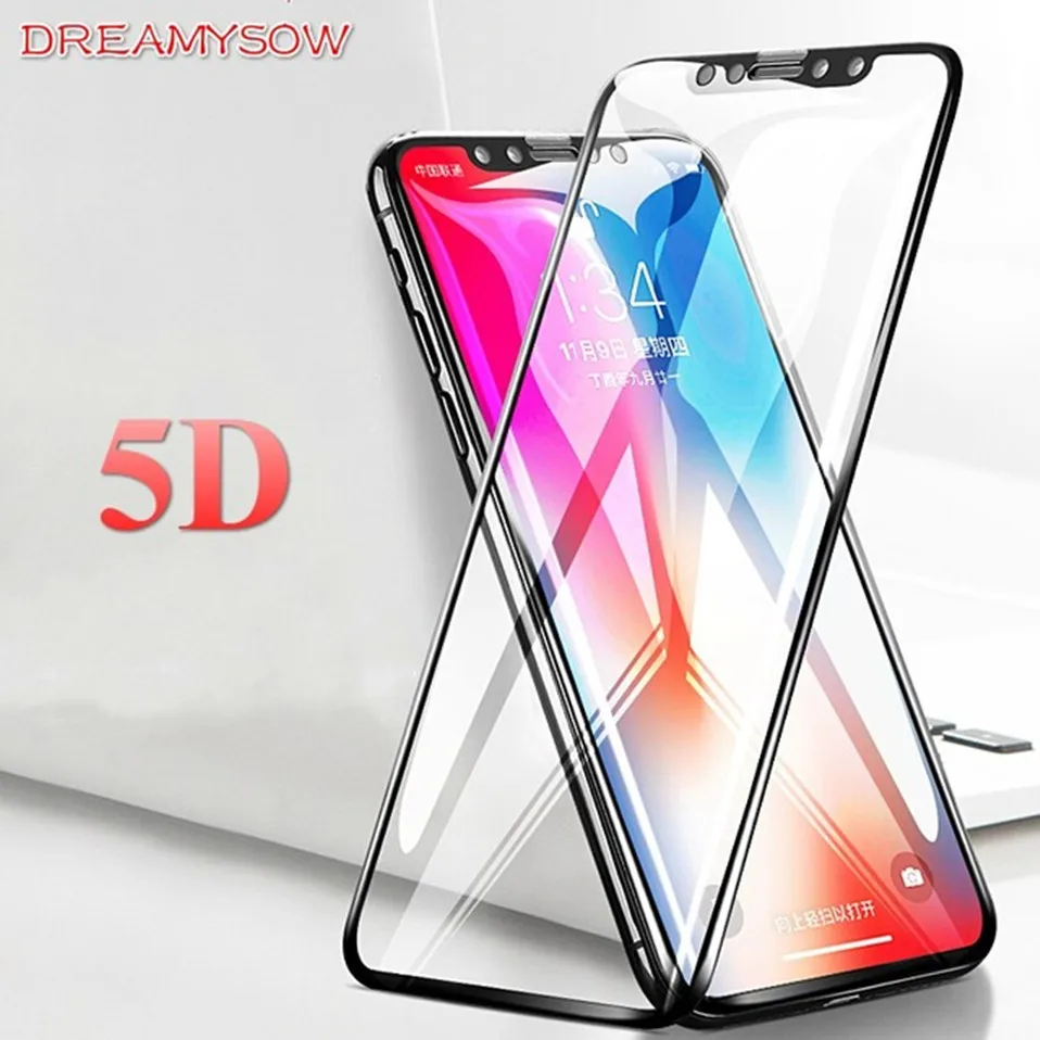 Tempered Glass Screen Protector For iphone XR XS MAX X 8 7 6S 6 Flim Plus or | Мобильные телефоны и аксессуары