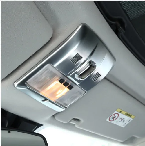 ABS хромированный внутренний аксессуар передняя крышка для чтения Накладка Land Rover