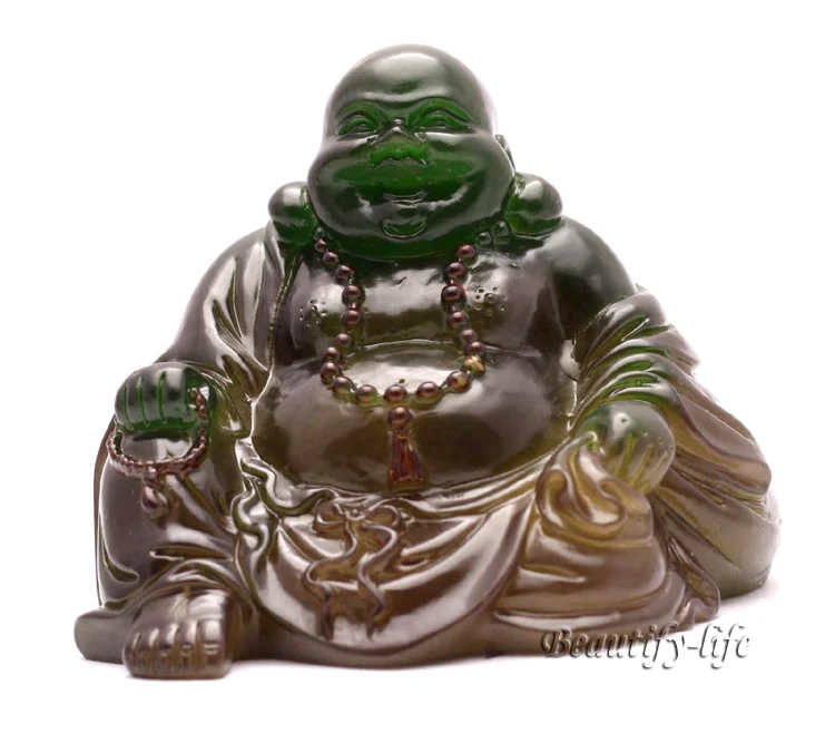 

Allochroic Mascot, Green Buddha, Newness present, Ornament, tea pet,Fengshui, Best Gifts,will change color,S1044A