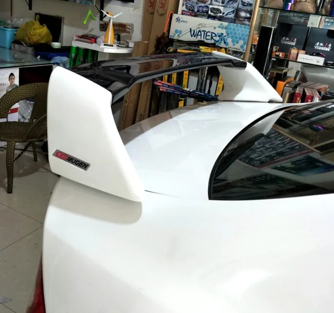 Для Honda Civic 2006-2015 спойлер Высокое качество ABS Материал заднее крыло автомобиля