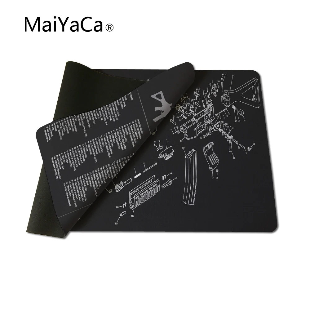 MaiYaCa TAC2 детали для оружия команды 400x900x2 мм Противоскользящий коврик для мыши геймер большой профессиональный игровой коврик для мыши Grande клавиатура