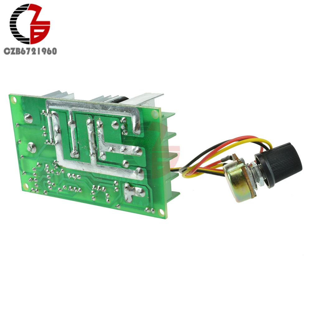 1200W 20A Напряжение регулятор ШИМ контроллер скорости двигателя постоянного тока DC