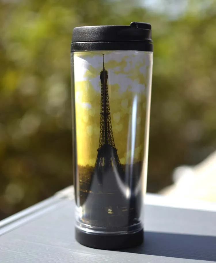 Бесплатная доставка железная башня кружка рекламная оптовая продажа 6 шт./лот