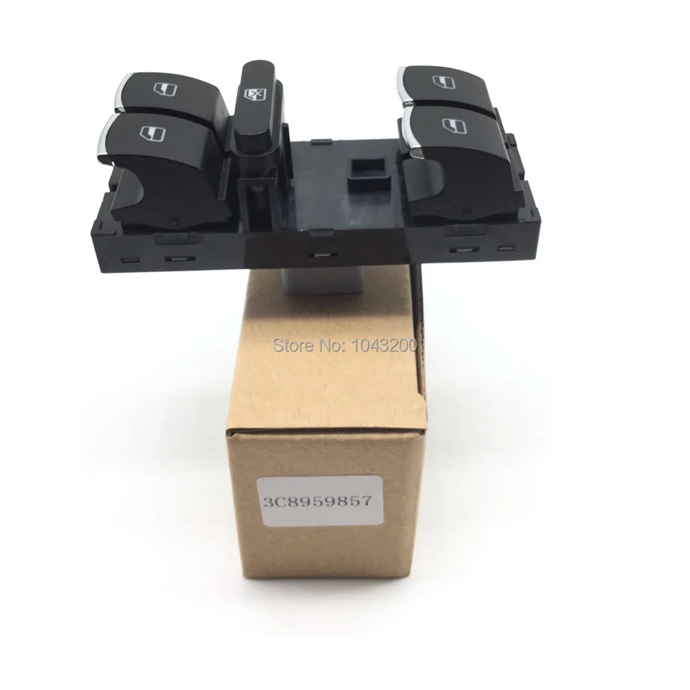 Выключатель 3C8959857 с левым стеклом для VW Passat CC Jetta Golf Rabbit Tiguan Seat Altea Ibiza Leon Toledo |