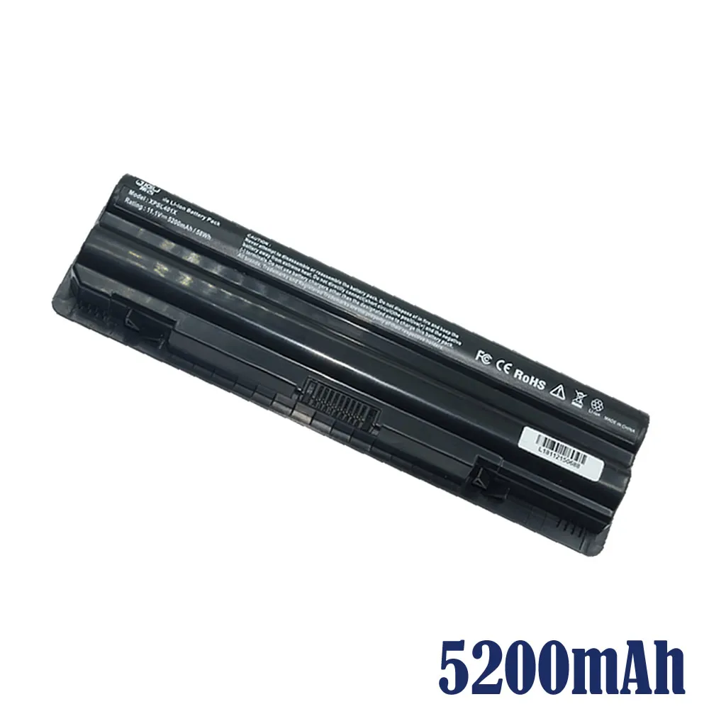 Аккумулятор JIGU для ноутбука Dell XPS 14 15 17 L401x R795X L501x L502x L701x L702x WHXY3 312 1123 1127 J70W7 JWPHF|battery for
