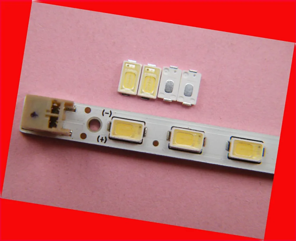 100 шт./лот для ремонта Samsung LG LCD TV Светодиодная лампа с подсветкой SMD LEDs 5630 6 в