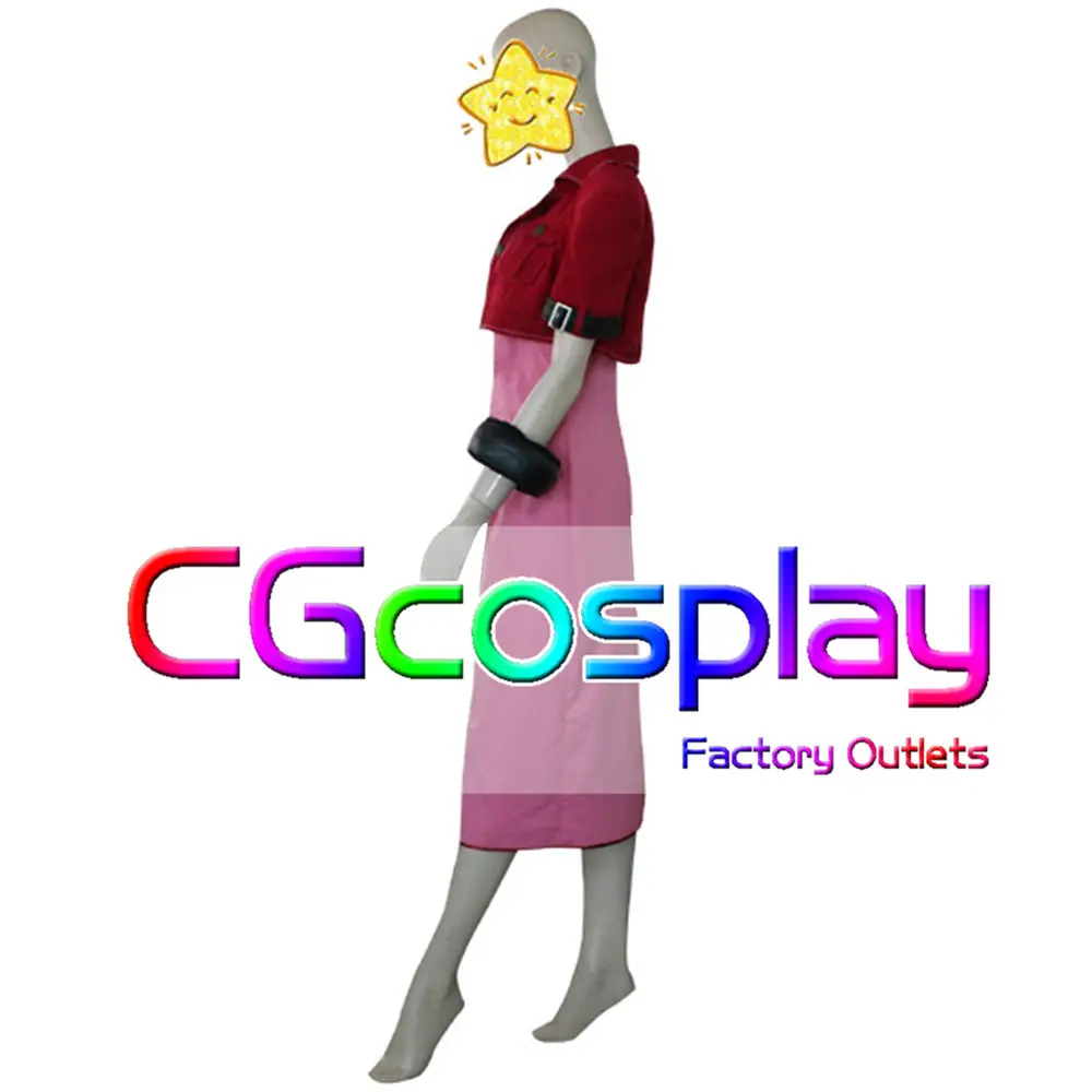 Экспресс-доставка! Последняя фантазия VII 7 Aerith Gainsborough Аниме Косплей Костюм