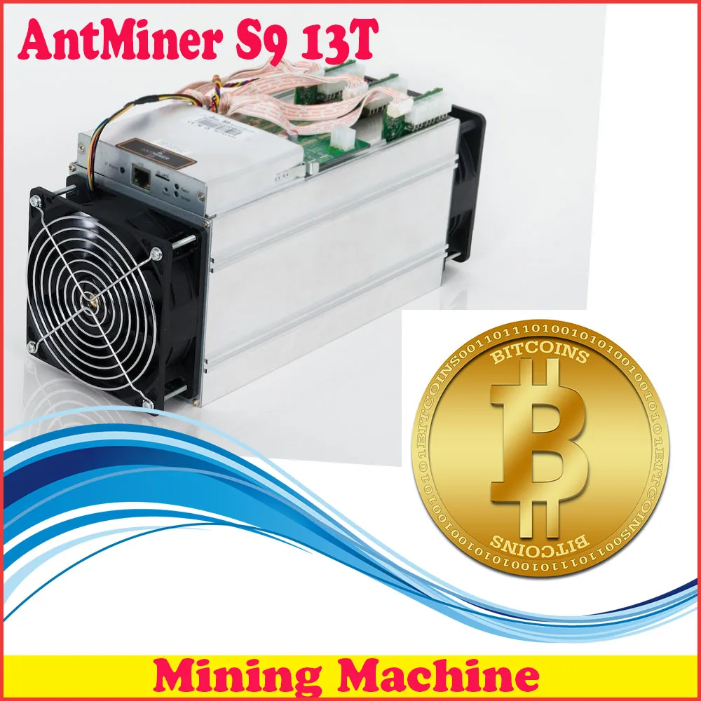 БЕСПЛАТНАЯ ДОСТАВКА FIREPANGS S9 13 Т Bitcoin Шахтер Asic AntMiner Новый 16nm Бтд - Цена: 