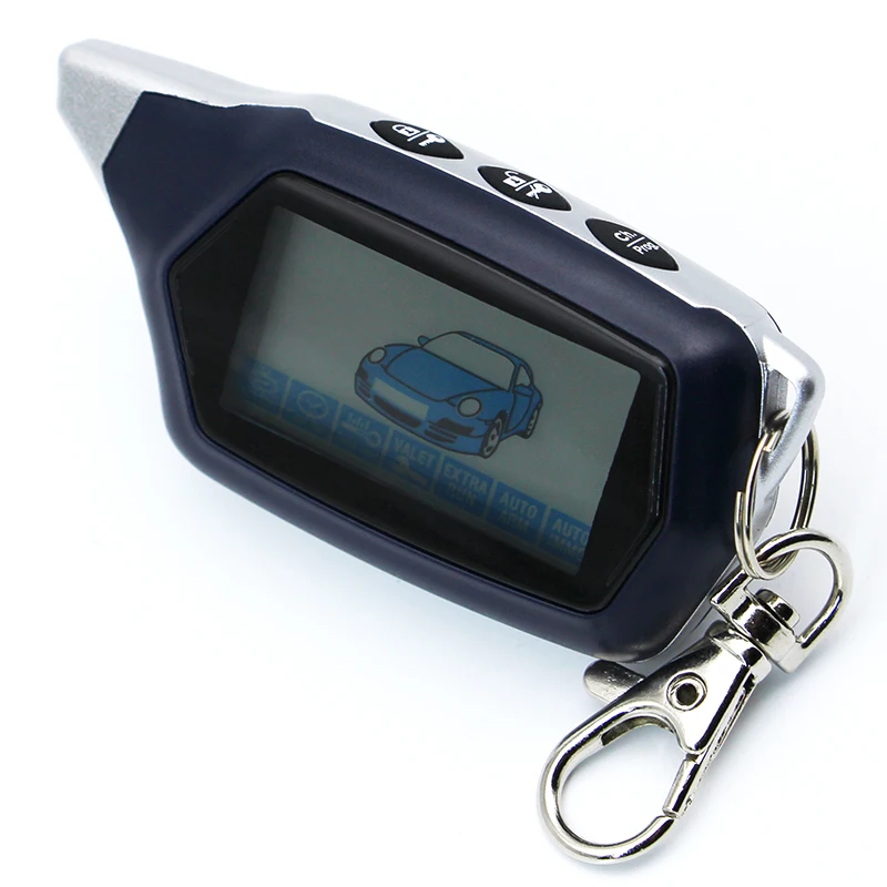 

C9 2 Way Car Alarm LCD Remote Control Key Fob For Russian Car Anti-theft System Vehicle Security For Starline C9
