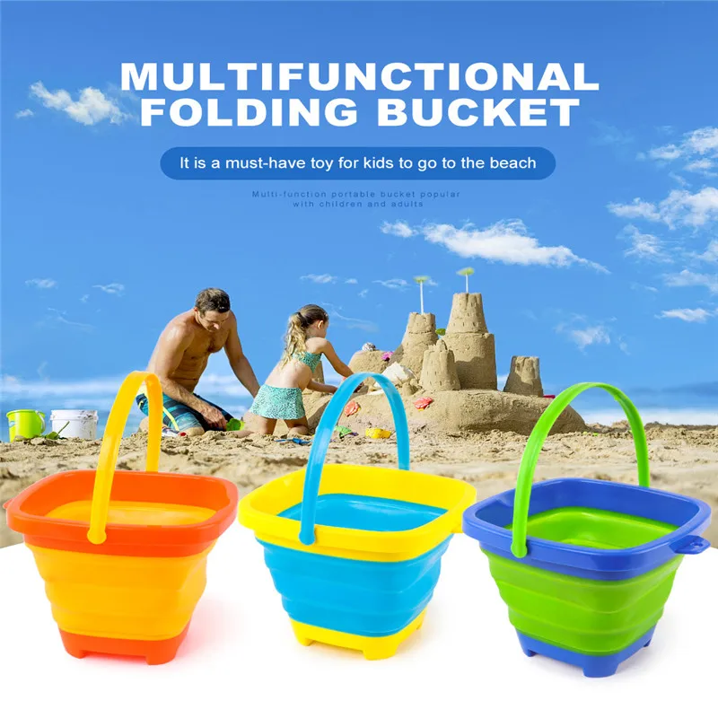 

Портативное многофункциональное пляжное ведро 2,5л игрушка для детей летние вечерние игрушки высокого качества праздничные вечерние игруш...