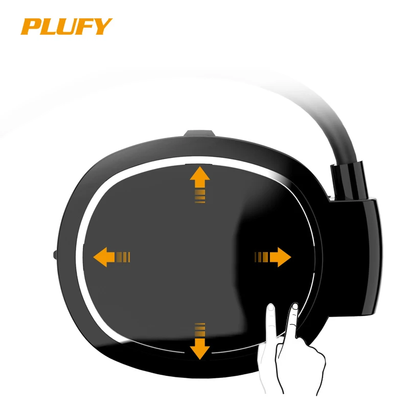 Plufy Беспроводные Bluetooth спортивные стереонаушники гарнитура с шумоподавлением