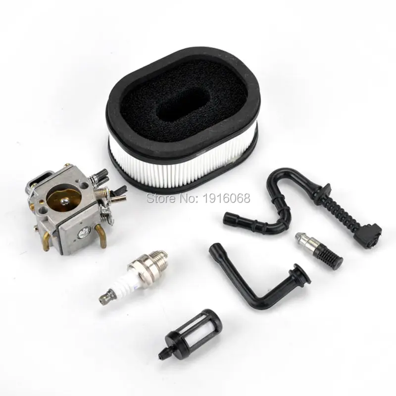 Карбюратор + Воздух топлива линия фильтра свечей зажигания для бензопилы STIHL 044 046
